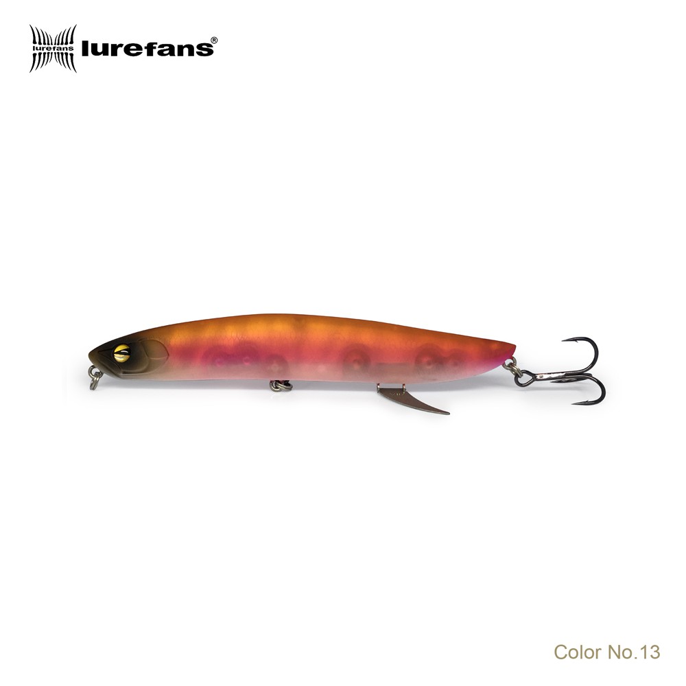 Mồi câu cá chuyên câu cá chẽm lurefans V117 hitalure