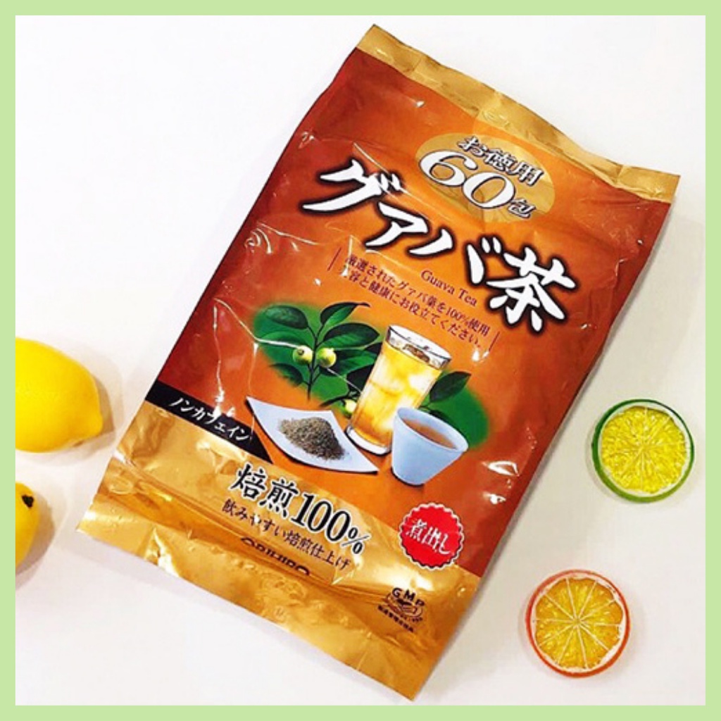 Trà Ổi Orihiro Hỗ Trợ Giảm Cân Gói 60 Túi