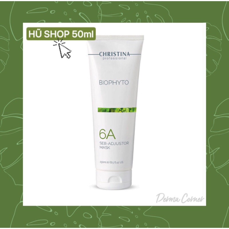 MẶT NẠ PHỤC HỒI SE KHÍT LỖ CHÂN LÔNG CHRISTINA BIOPHYTO 6A SEB ADJUSTOR MASK