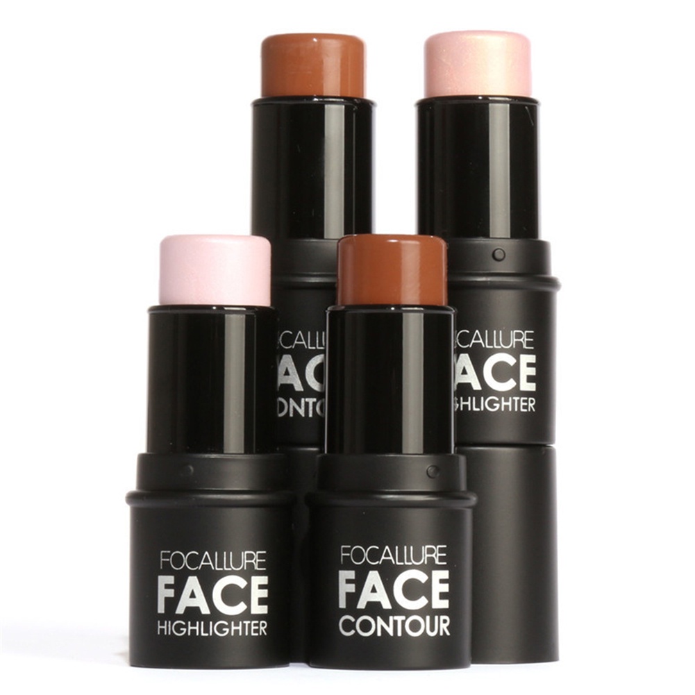 (Hàng Mới Về) Set 2 Thỏi Kem Bắt Sáng / Tạo Khối Che Khuyết Điểm Focallure | BigBuy360 - bigbuy360.vn