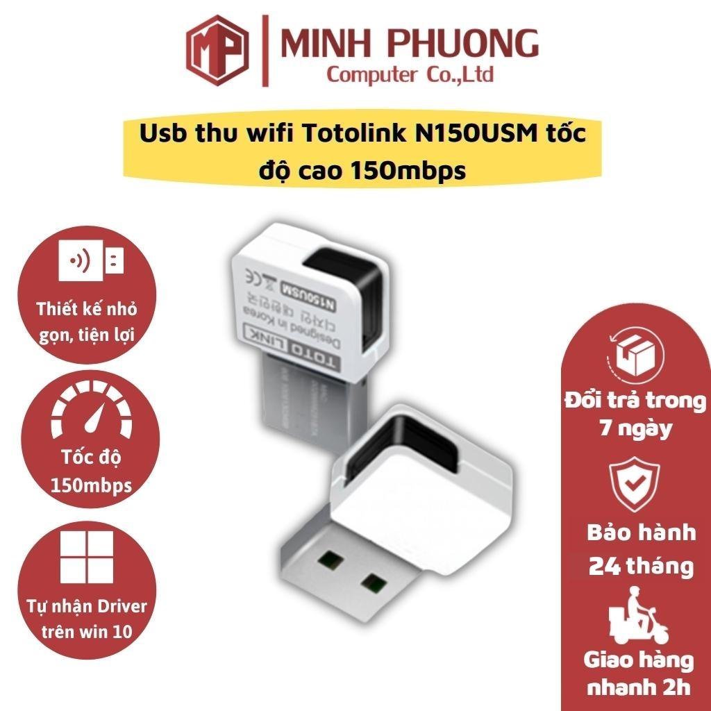 N150USM USB Wi-Fi siêu nhỏ chuẩn N 150Mbps