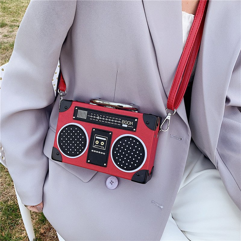 Túi Đeo Chéo Hình Radio Phong Cách Mới Sáng Tạo Ngộ Nghĩnh