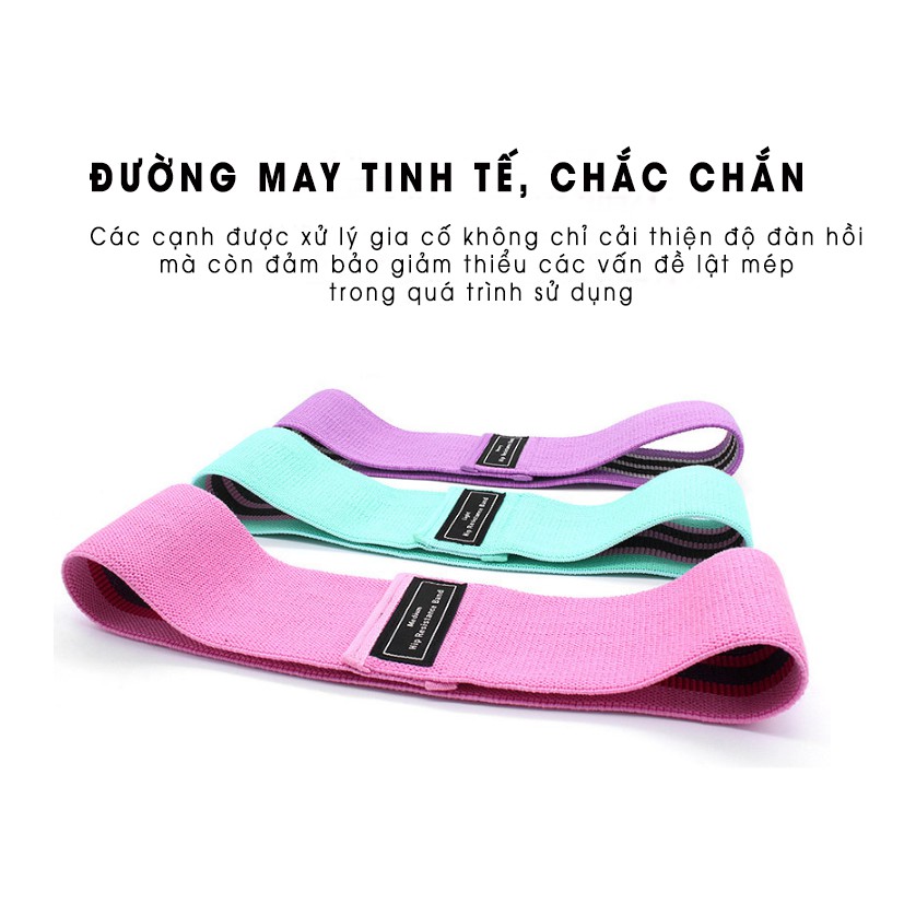 Dây Miniband Tập Mông Đùi Tập Tay Chân Đa Năng Tại Nhà Chính Hãng Aolikes Phiên Bản 2023