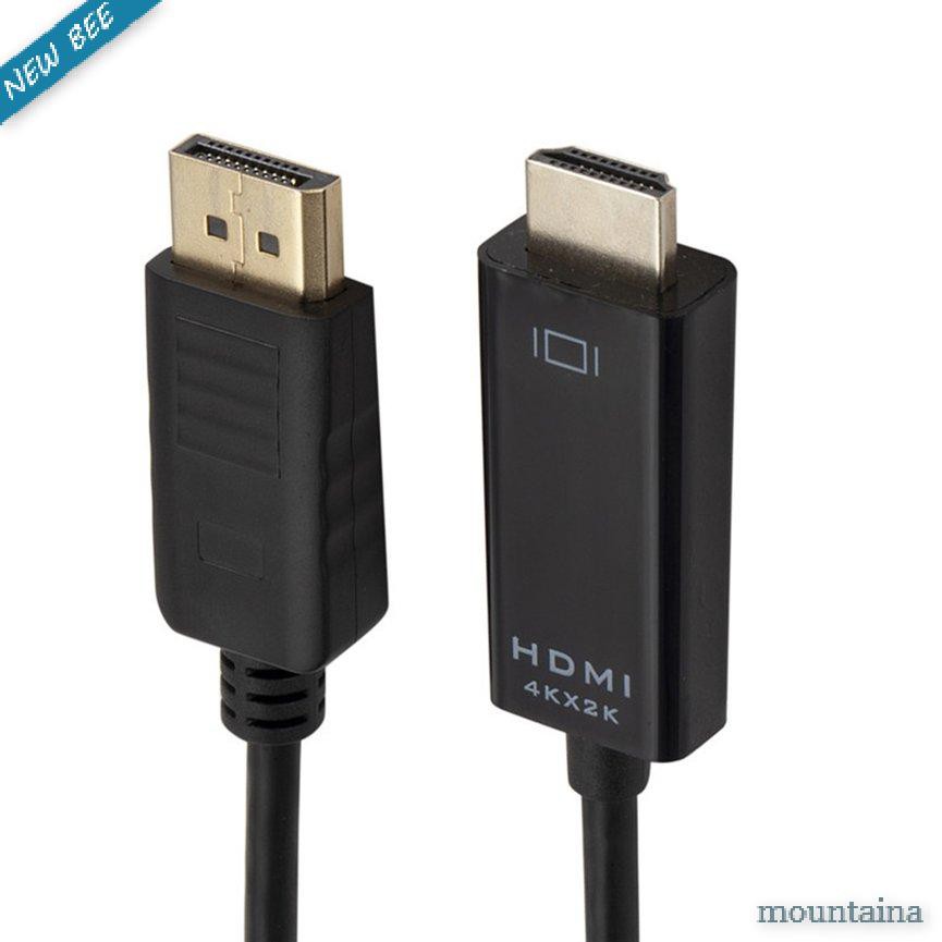 Dây Cáp Chuyển Đổi Dp Sang Hdmi 1080p 4k Dài 1.8m