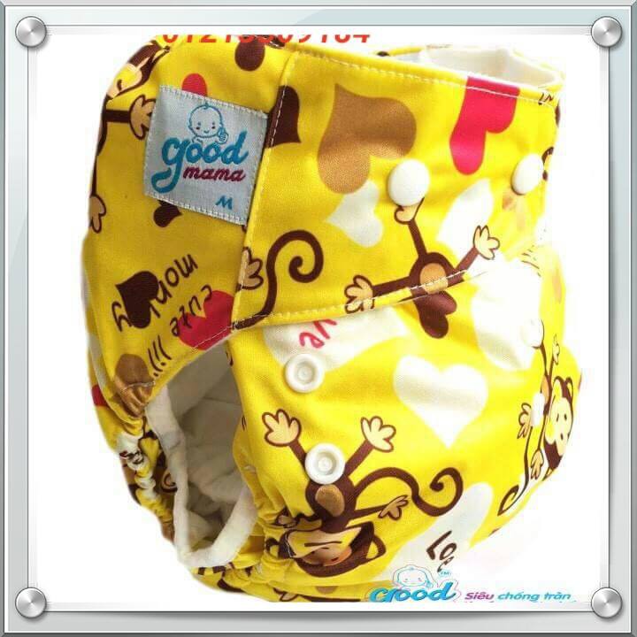 Combo 04 bộ đêm Goodmama siêu chống tràn size m