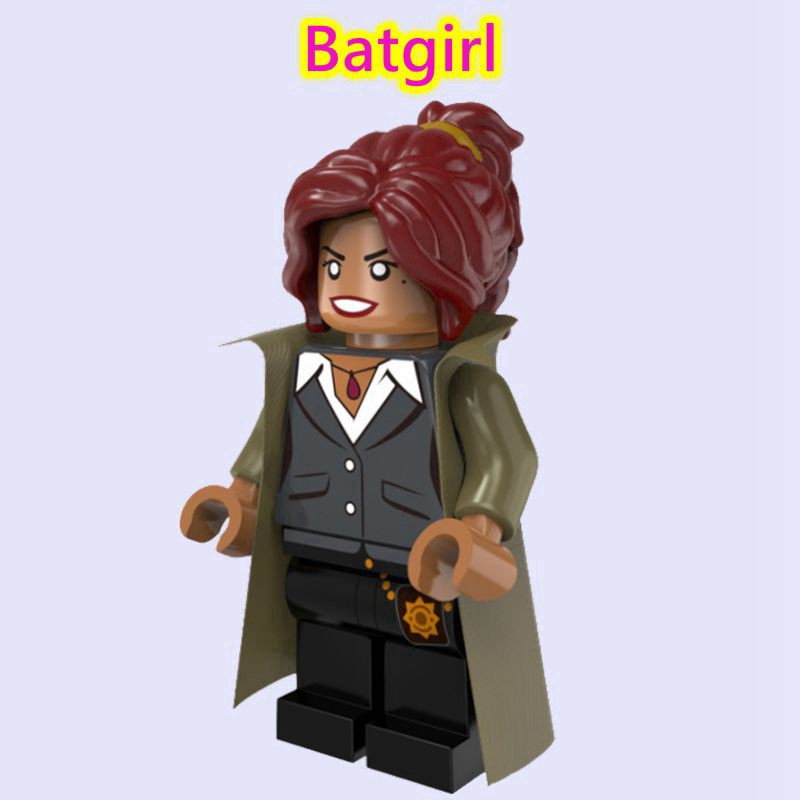 Đồ chơi trẻ em Lắp Ráp Mô Hình Nhân Vật Batman Supergirl