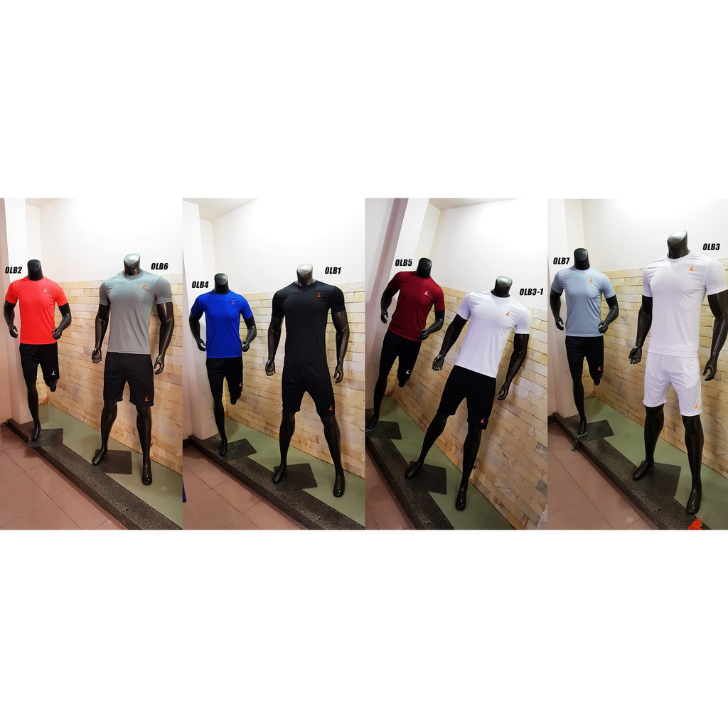 BỘ TẬP GYM NAM ONELINE 7 màu ĐEN,TRẮNG,XANH,ĐỎ,XÁM NHẠT,XÁM ĐẬM ®️ `