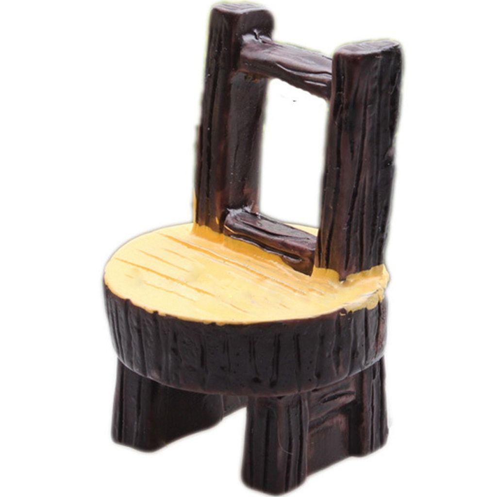 YIYU Mô Hình Bàn Ghế Mini Trang Trí Sân Vườn