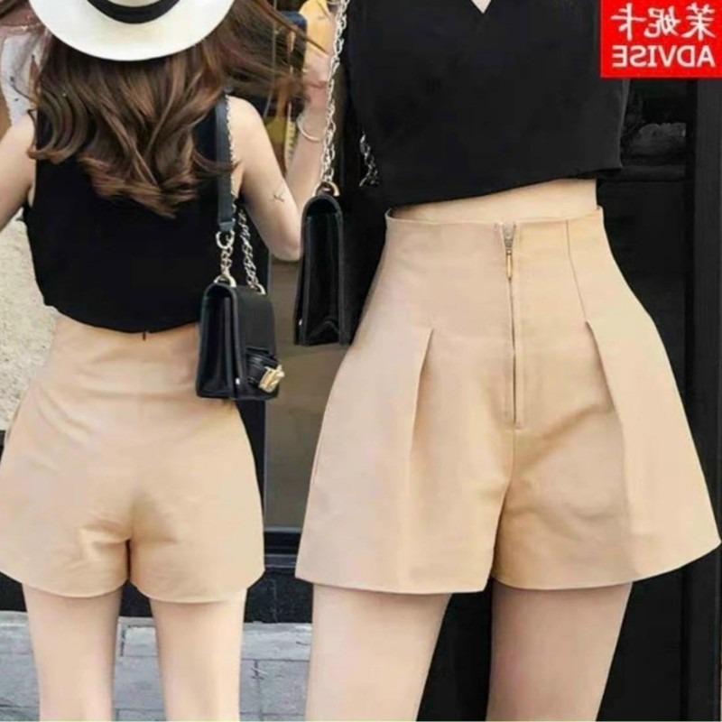 Quần Short Cạp Cao Khóa Trước Hottrend Lucy Store MS38 | BigBuy360 - bigbuy360.vn
