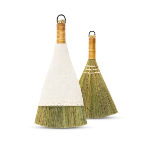 Chổi bông cỏ - chổi chít Việt Nam, phủi bụi, quét nhà, văn phòng, sàn ô tô, đồ trang trí