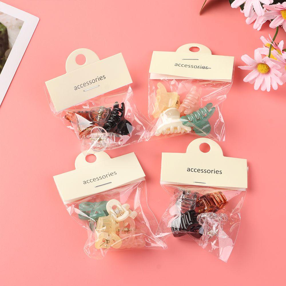 Set 4 Kẹp Tóc Dễ Thương Dành Cho Nữ