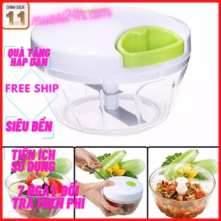Dụng cụ xay tỏi ớt tiêu gia vị chất liệu bền cao an toàn thực phẩm không cần sử dụng điện tiện lợi nhà bếp