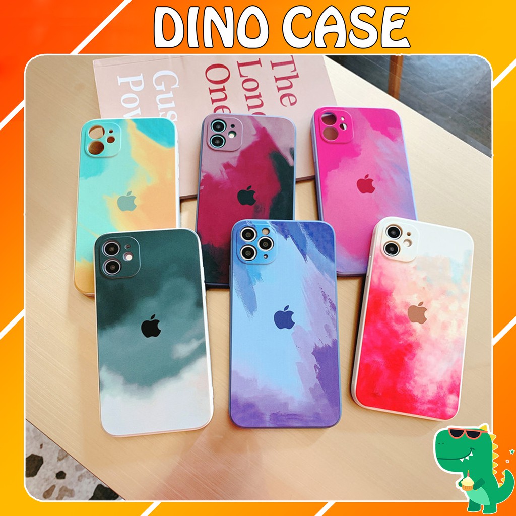 Ốp lưng iphone Color loang cạnh vuông BVC 6/6plus/6s/6splus/7/7plus/8/8plus/x/xr/xs/11/12/pro/max/plus/promax- Dino Case | WebRaoVat - webraovat.net.vn