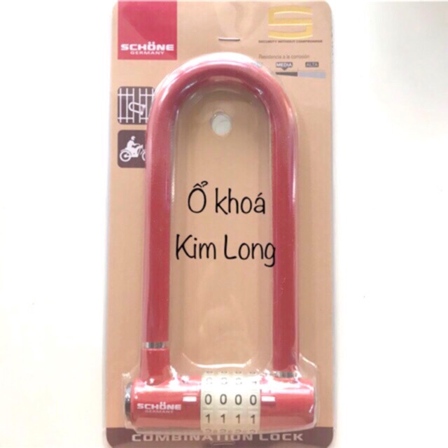 Ổ khoá số SCHONE SC803 càng khoá dài 140mm