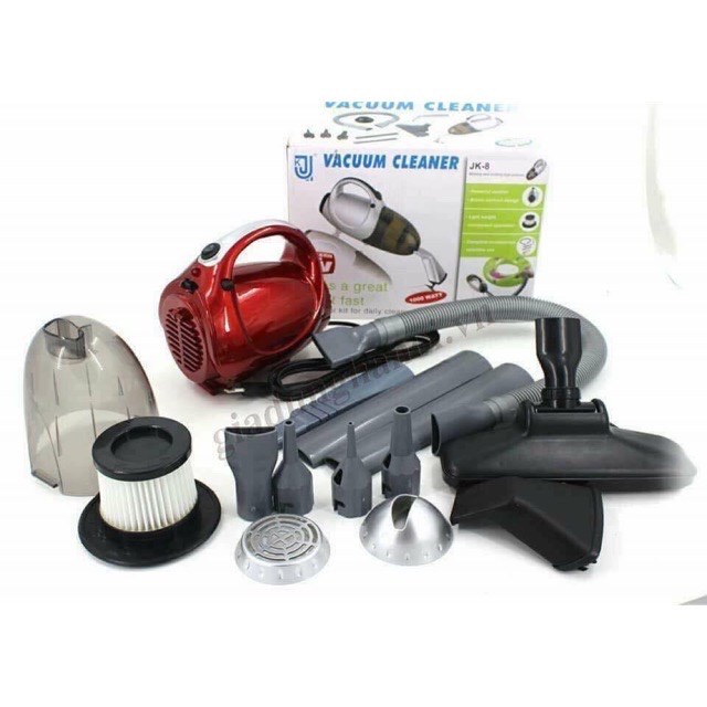 Máy Hút Bụi Cầm Tay Mini Hút Bụi Giường Nệm Ô Tô 4 In 1 2 Chiều Vacuum Cleaner JK-8