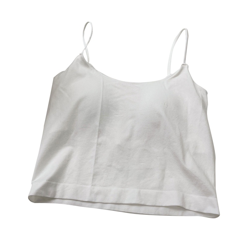 Áo Lót Thể Thao Không Tay Có Đệm Phong Cách Hàn Quốc Thời Trang Mùa Hè Dành Cho Nữ