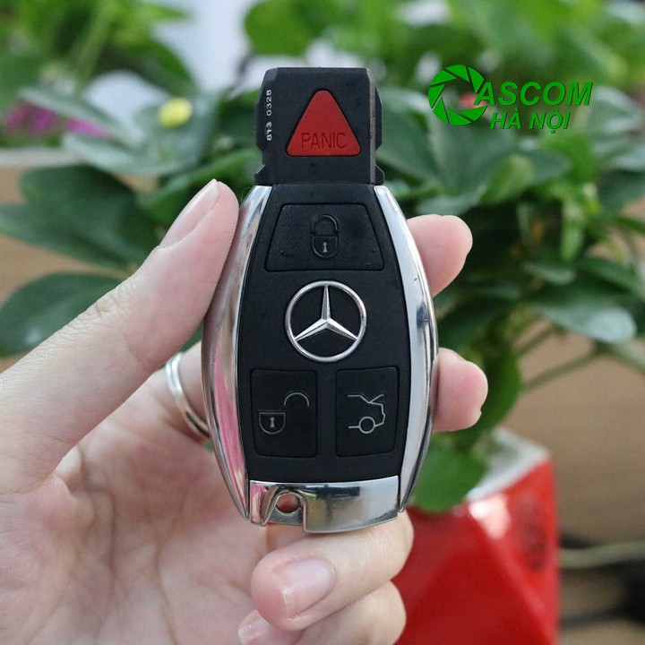 Vỏ khoá Mercedes – Vỏ chìa khoá ô tô Mercedes 4 nút Type 6 không lưỡi