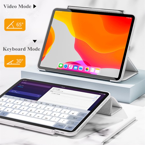 Bao da máy tính bảng từ acrylic cứng và tpu mềm cho Ipad Air 4/Pro 11/ Pro 12.9 " 2020/2021