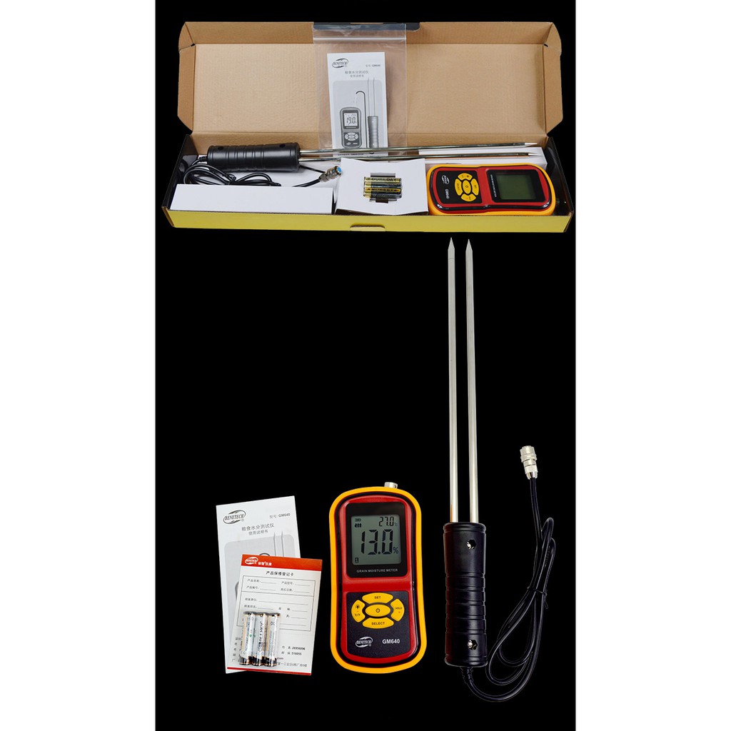 Máy Đo Độ Ẩm Nông Sản Benetech GM640
