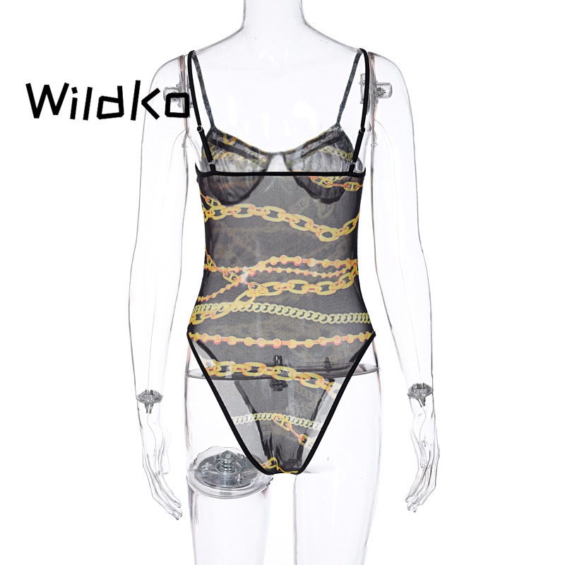 Bodysuit Hai Dây Cổ Chữ V 2022 Mới Quyến Rũ Thời Trang Dành Cho Nữ | BigBuy360 - bigbuy360.vn