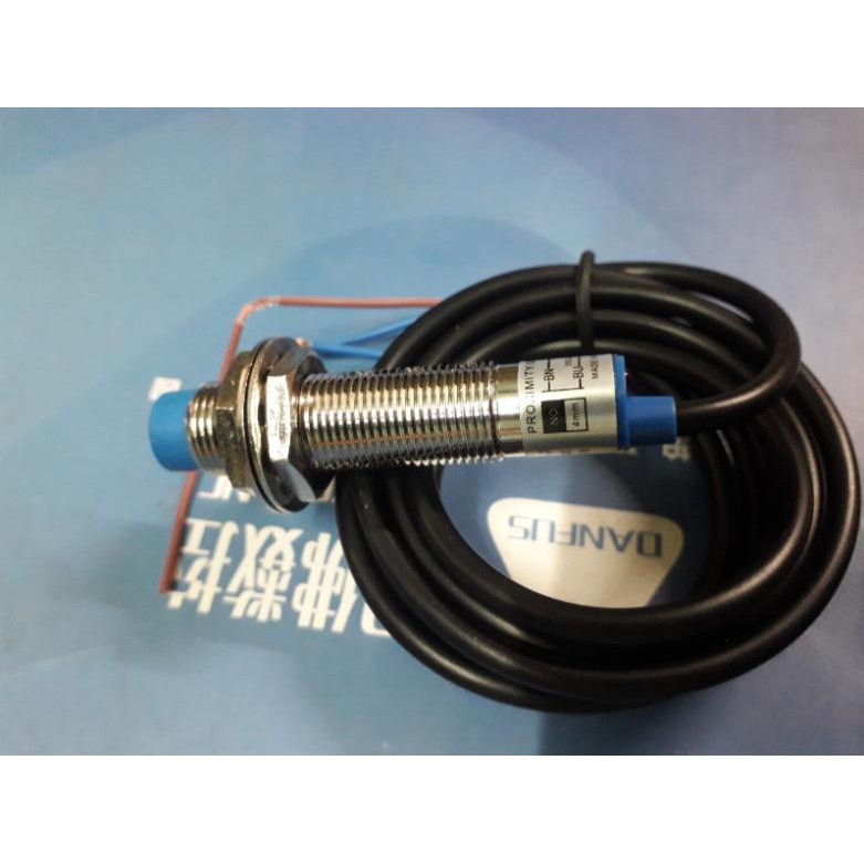Cảm biến tiện cận phi 12 loại 2 dây -220v-NO-NPN- LJ12A3-4-J-EZ