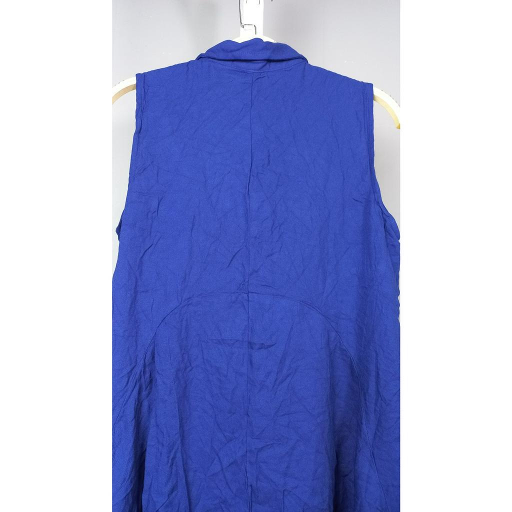 Áo sơ mi nữ sát nách chất rayon dáng dài xuất khẩu