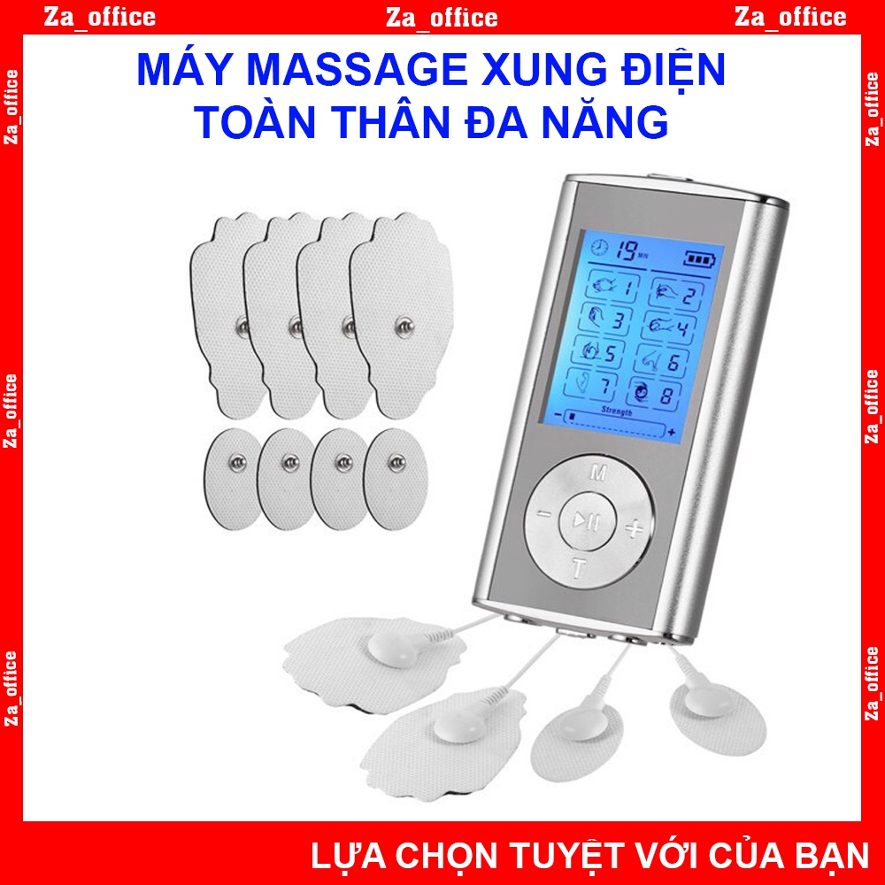 Máy massage xung điện đa năng 4 miếng dán