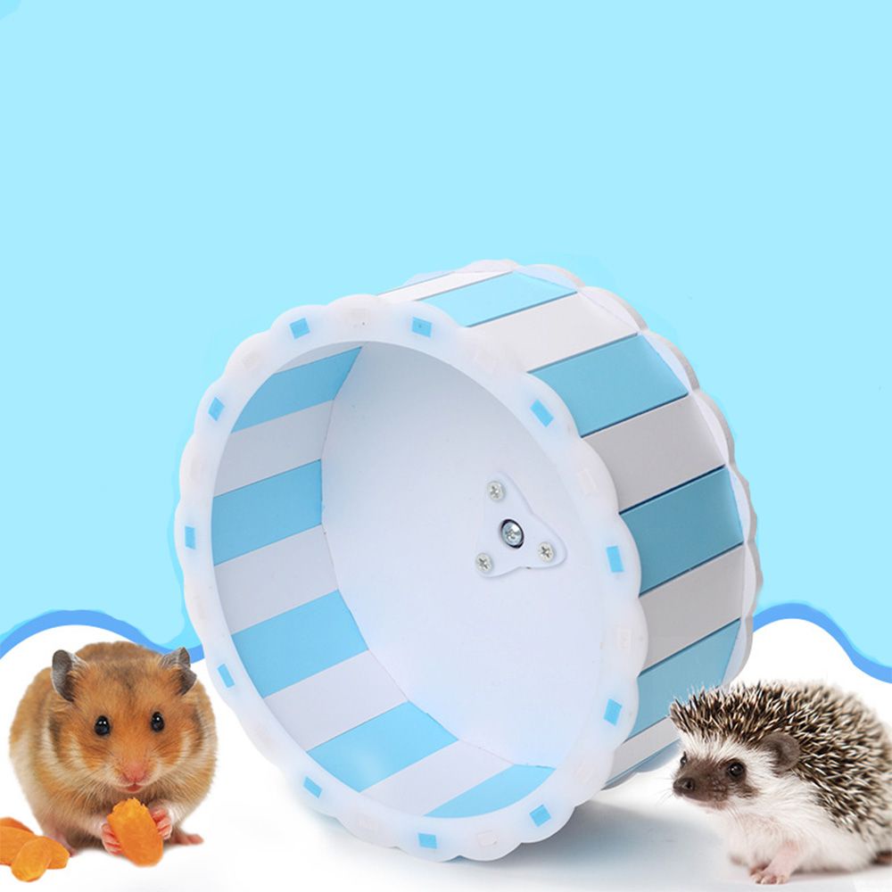 Lontime Lồng tập thể dục cho chuột Hamster bằng Acrylic có bánh xe lăn nhiều màu sắc