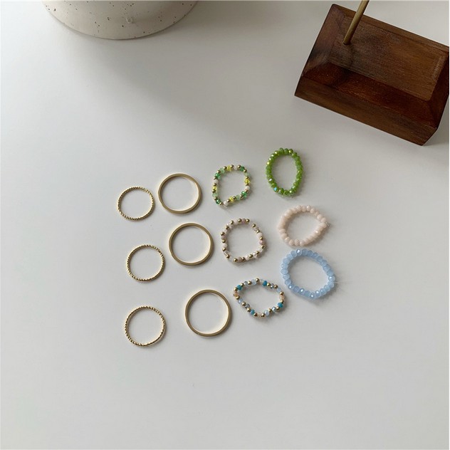 Set 4 Chiếc Nhẫn Thời Trang Dành Cho Nữ