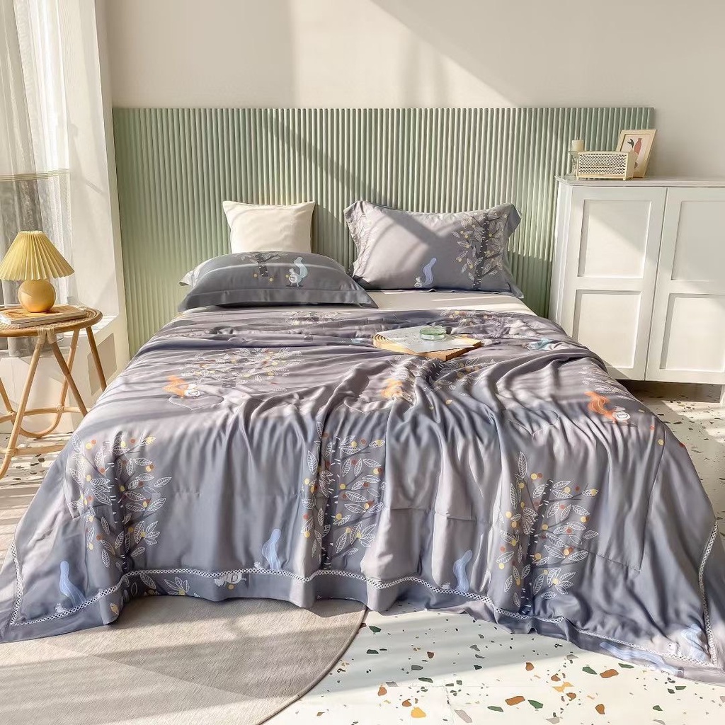 Chăn hè lụa tencel 60s Freemonde cao cấp