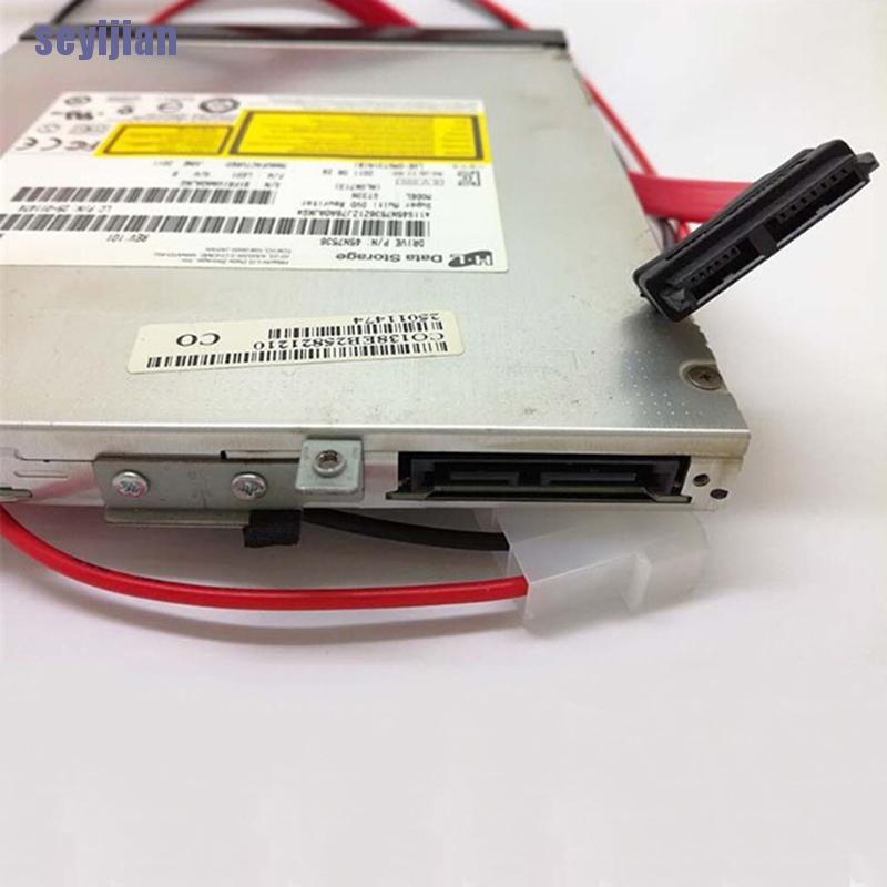 Dây cáp SATA 7 + 6 Pin cho ổ đĩa máy tính DVD / - RW