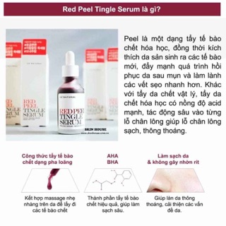 Serum tái tạo phục hồi da red peel tingle hàng chuẩn