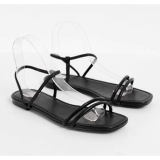 Sandal nữ,quai mảnh,đế bệt cao cấp Nose