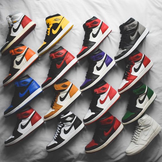 Giày bóng rổ AJ1, giày thể thao cỡ lớn 45 46 47 48 cho nam cao to chân ú bè. Big size basketball sneakers for wide feet