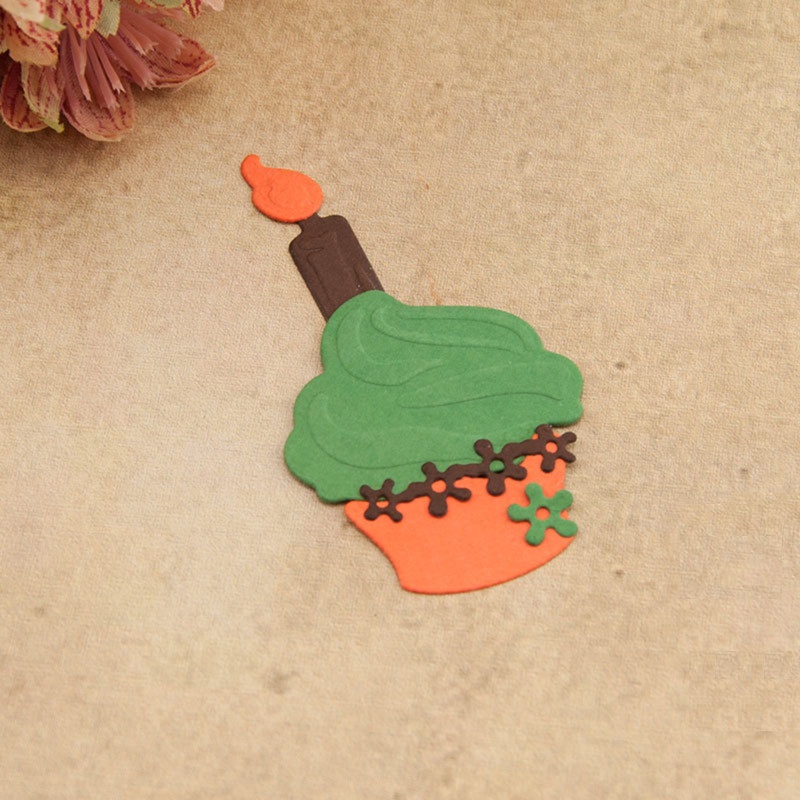 Khuôn Cắt Giấy Kim Loại Hình Hộp Trang Sức Dễ Thương