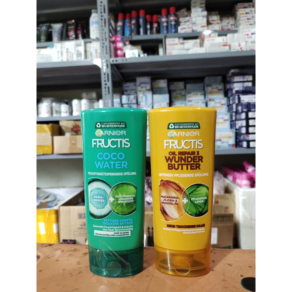 Dầu Gội, Dầu Xả Garnier Fructis 250ml/200ml - Hàng Đức