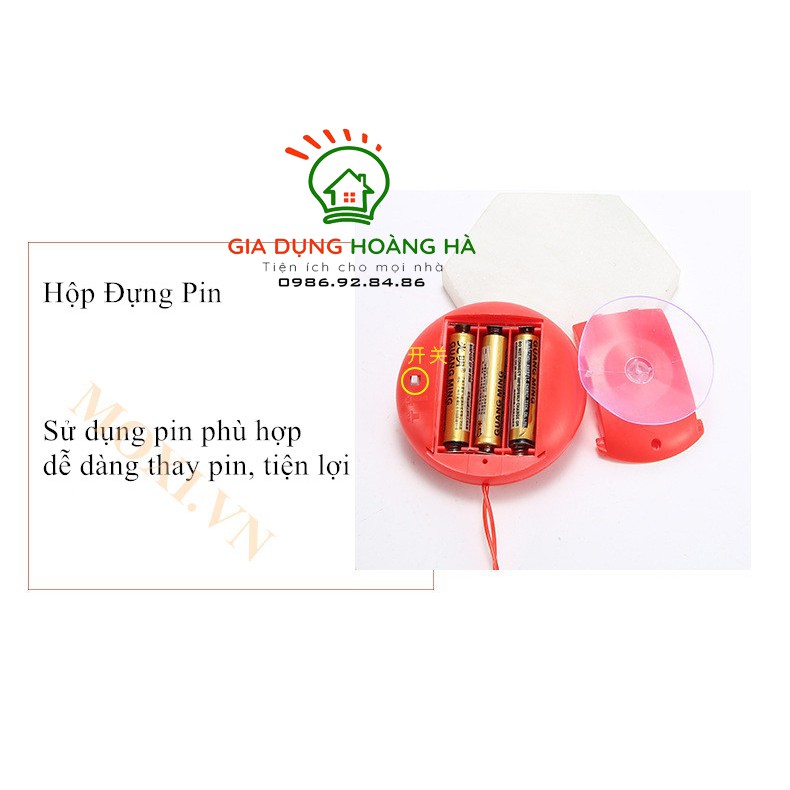 ĐÈN LED TRANG TRÍ TẾT TREO TƯỜNG hình thần tài, cậu bé, cô bé, chữ PHÚC thích hợp dán cửa , dán kính tiệm , quán ăn,.