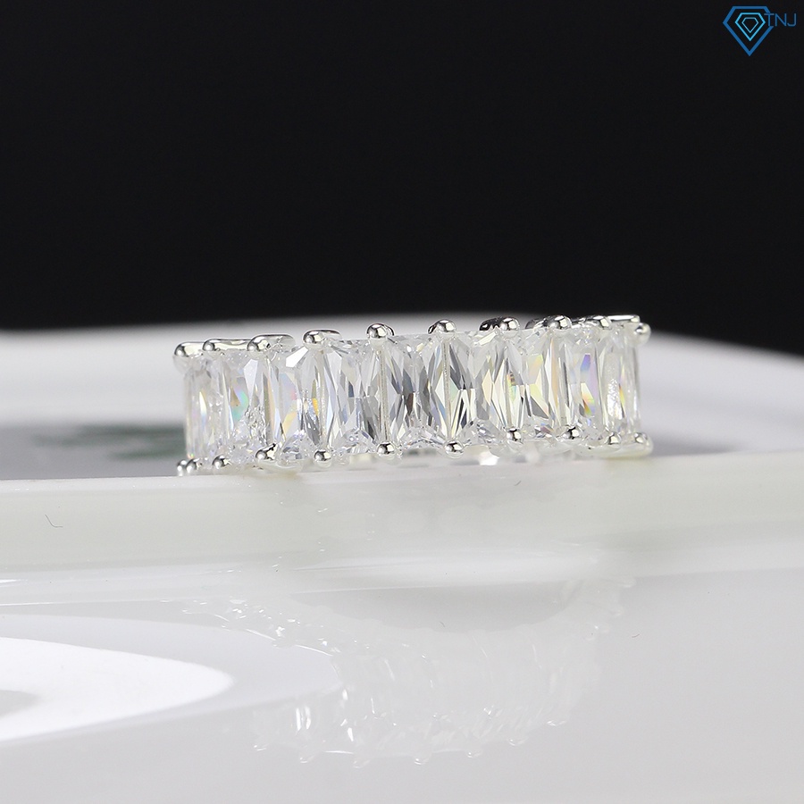 Nhẫn bạc nam 925 đính đá cá tính NNA0280 -Trang Sức TNJ