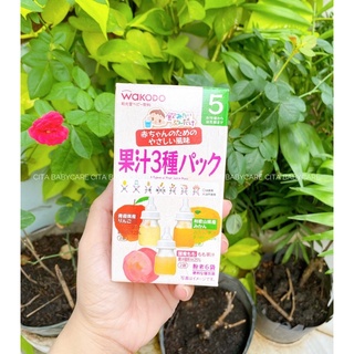 Trà Wakodo lúa mạch, trái cây cho bé (từ 5 tháng)