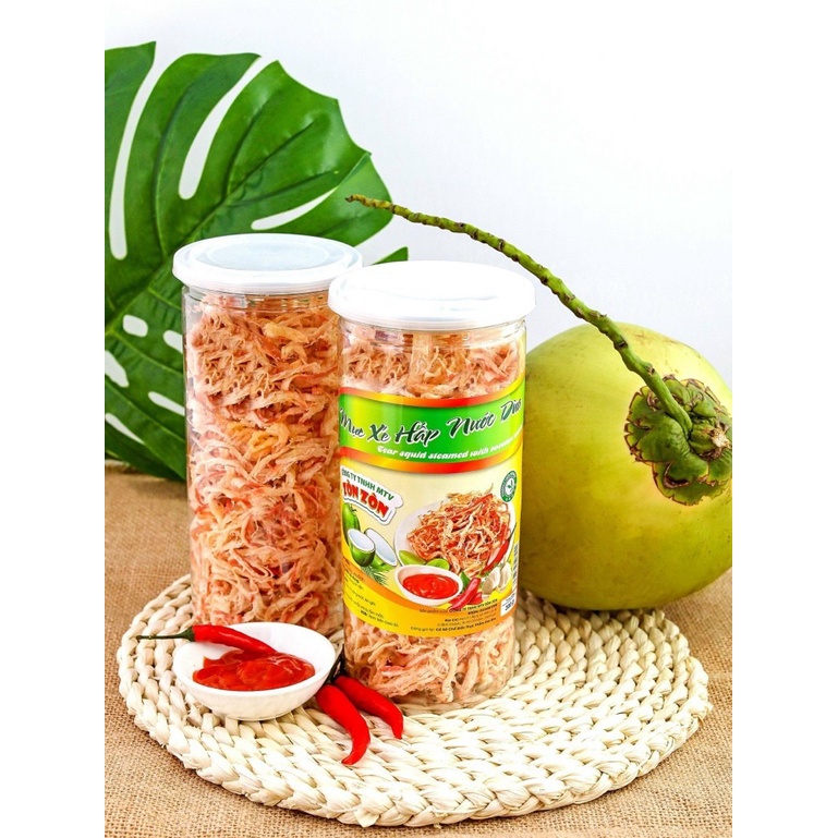 300gr khô mực hấp nước dừa siêu ngon, ngọt | BigBuy360 - bigbuy360.vn