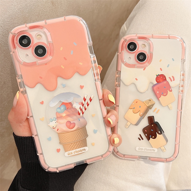 Ốp Điện Thoại Silicon Trong Suốt Chống Sốc Cho iPhone 14 13 12 11 Pro Max XS XR X