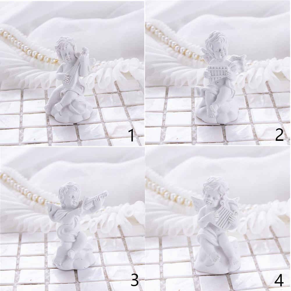 Tượng Thiên Thần Nhỏ Bằng Nhựa Resin Phong Cách Vintage