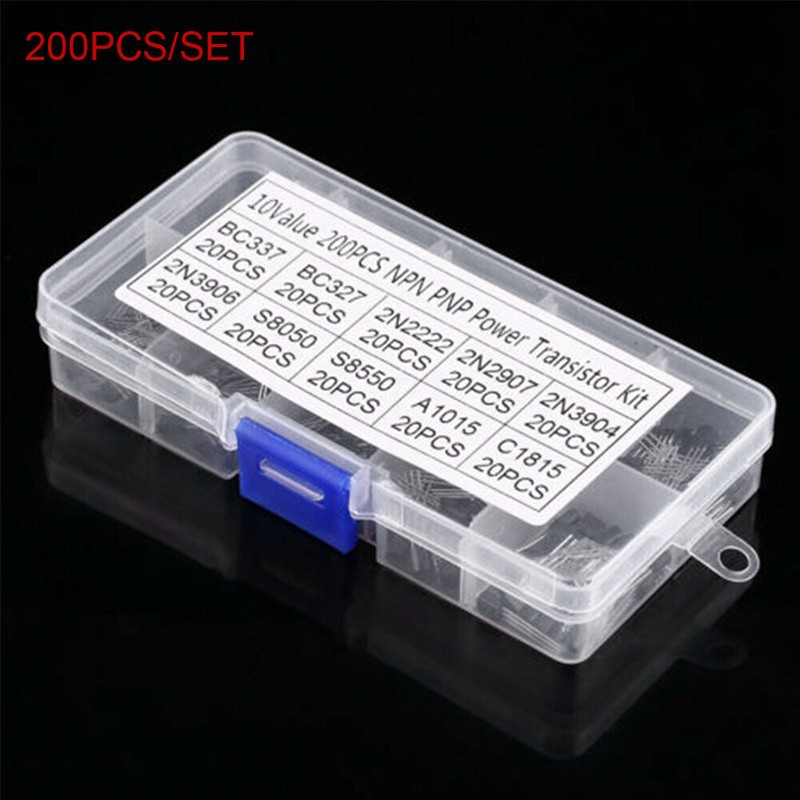 Bộ 200 Linh Kiện Bán Dẫn 10values To-92 Npn Pnp Bc337 Bc327