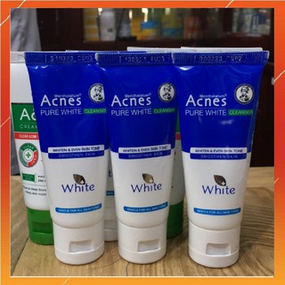 Sữa rửa mặt [ CHÍNH HÃNG ] Dưỡng trắng Acnes Pure White 25 g