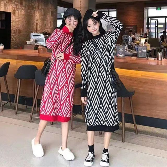 Váy Len Thổ Cẩm Thời Trang - QUẢNG CHÂU