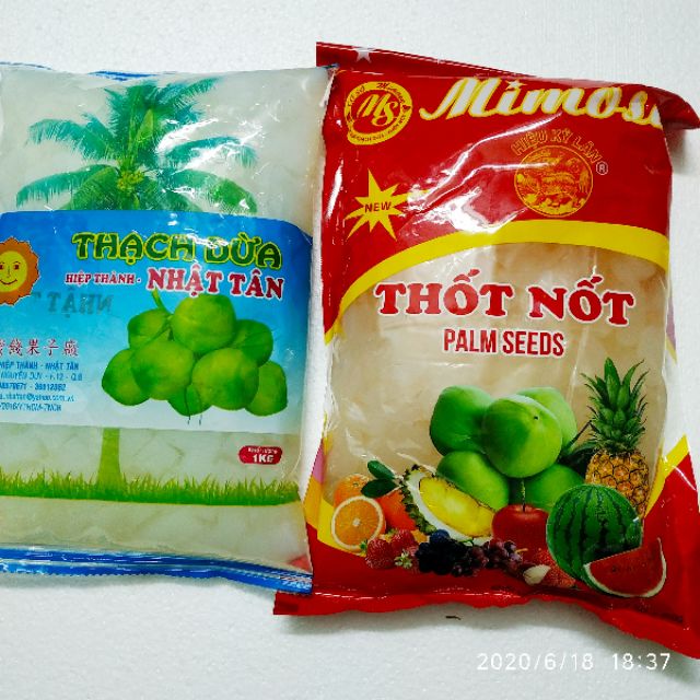 Thốt nốt Mimosa Kỳ Lân gói 1kg (hạt đác)