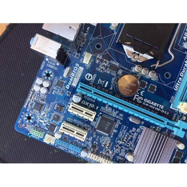 Mainboard Giga H61M-DS2 ver 4.0 hàng đẹp như mới