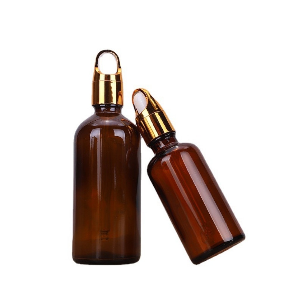 Lọ Chiết Serum ️ Lọ Chiết Mỹ Phẩm Thủy Tinh Nắp Bóp Quai Xách 15ML/20ML/30ML  Đựng Tinh Dầu, Serum