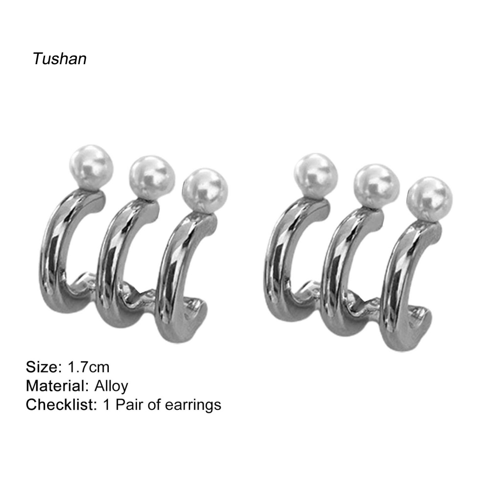 Bông Tai Nữ Màu Sắc Tương Phản Độc Đáo