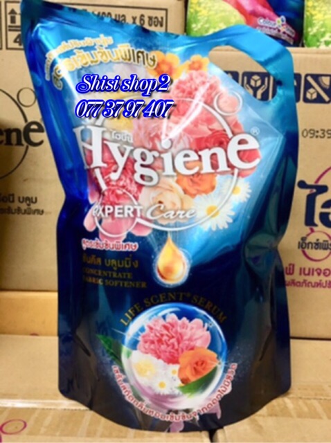 💐 Nước Xả Vải HYGIENE Thái Lan Đậm Đặc Siêu Thơm Túi 1300-1400ml